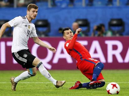 Alemania derrota a Chile (1-0) y gana la Copa Confederaciones