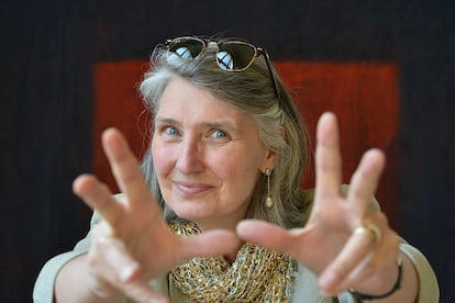 Louise Penny en una edición pasada del Quais du Polar de Lyon.