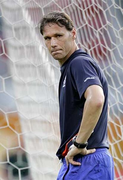 Marco van Basten, el seleccionador holandés.