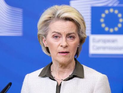 La presidenta de la Comisión Europea, Ursula von der Leyen.