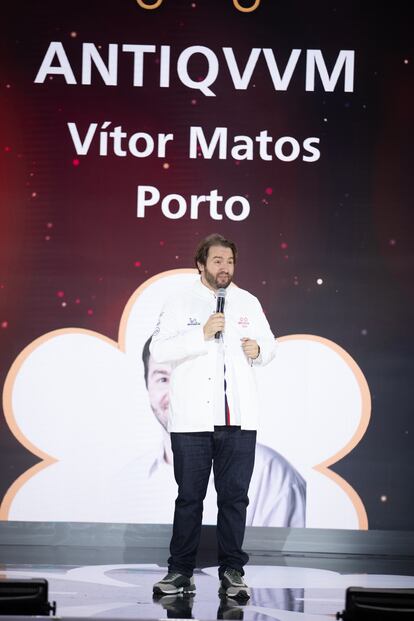 El chef Vítor Matos logró su segunda estrella para el restaurante Antiqvvm, de Oporto.