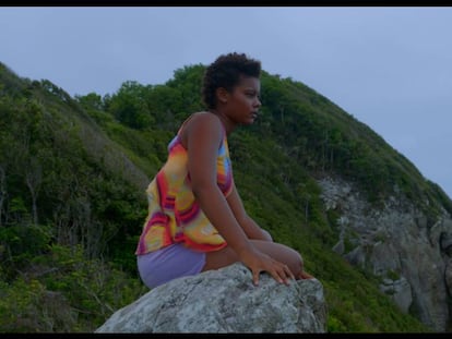 Un momento de la película 'Keyla', rodada en la isla de Providencia, Colombia.