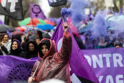 Marcha 8M 2025 en Madrid