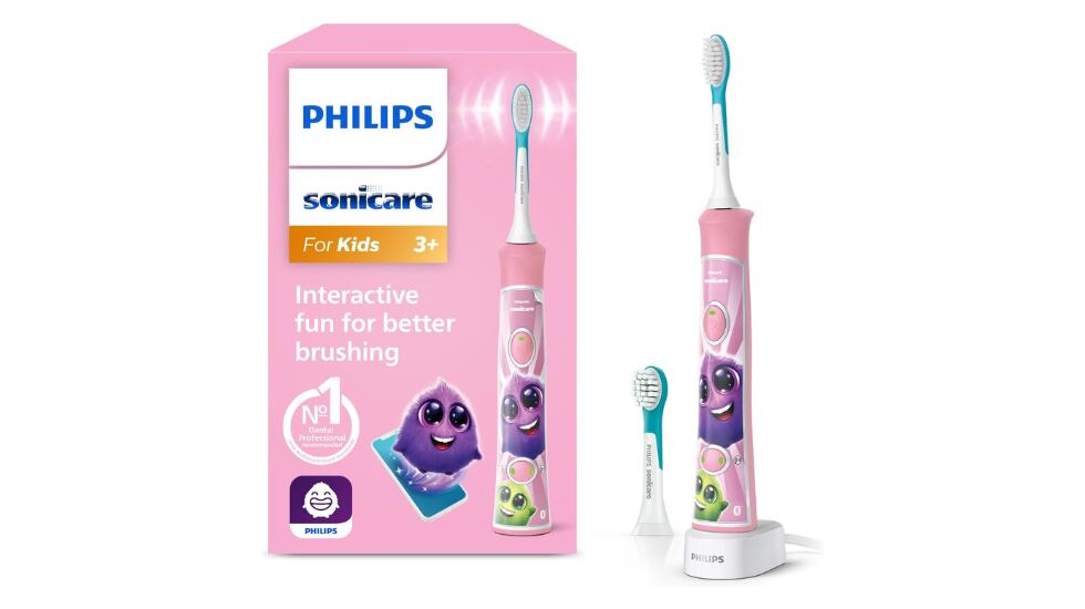 Cepillo de dientes eléctrico para niños de Philips.