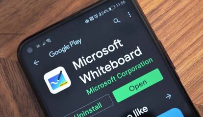Microsoft Whiteboard ya en Android