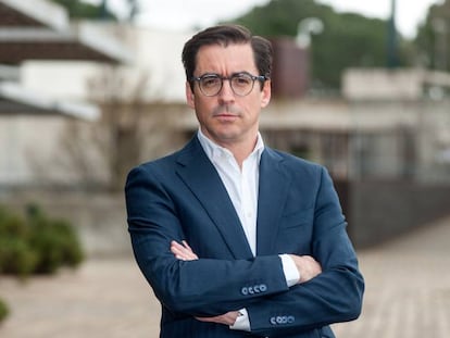 El responsable de Green Finance de Santander, Lucas Arangüena.