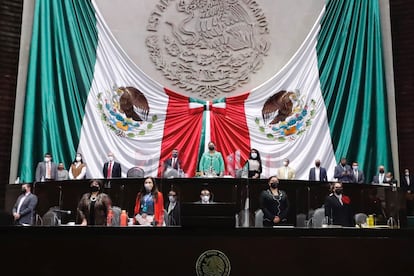 Debate en la Cámara de Diputados en México