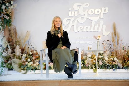 Gwyneth Paltrow durante una presentación celebrada en Los Ángeles en noviembre de 2021.