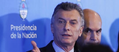 El presidente argentino, Mauricio Macri.