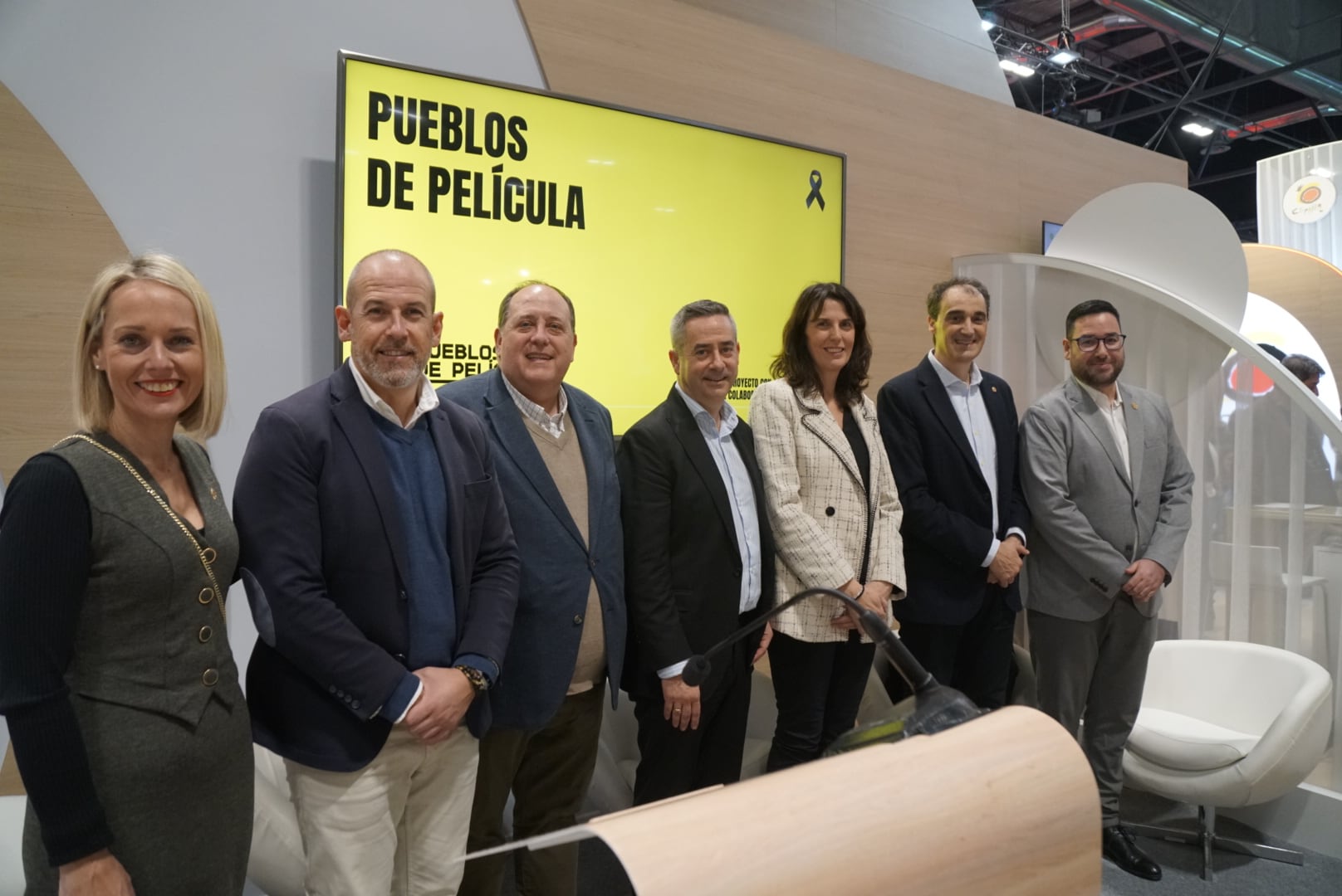 La presentación de la Red de Pueblos de Película en el Fitur.