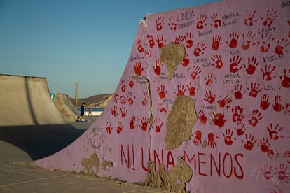 Un mural en el malecón del municipio de Guaymas, en Sonora.