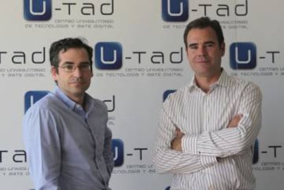 Los hermanos Ignacio y Javier Pérez Dolset, en 2011.