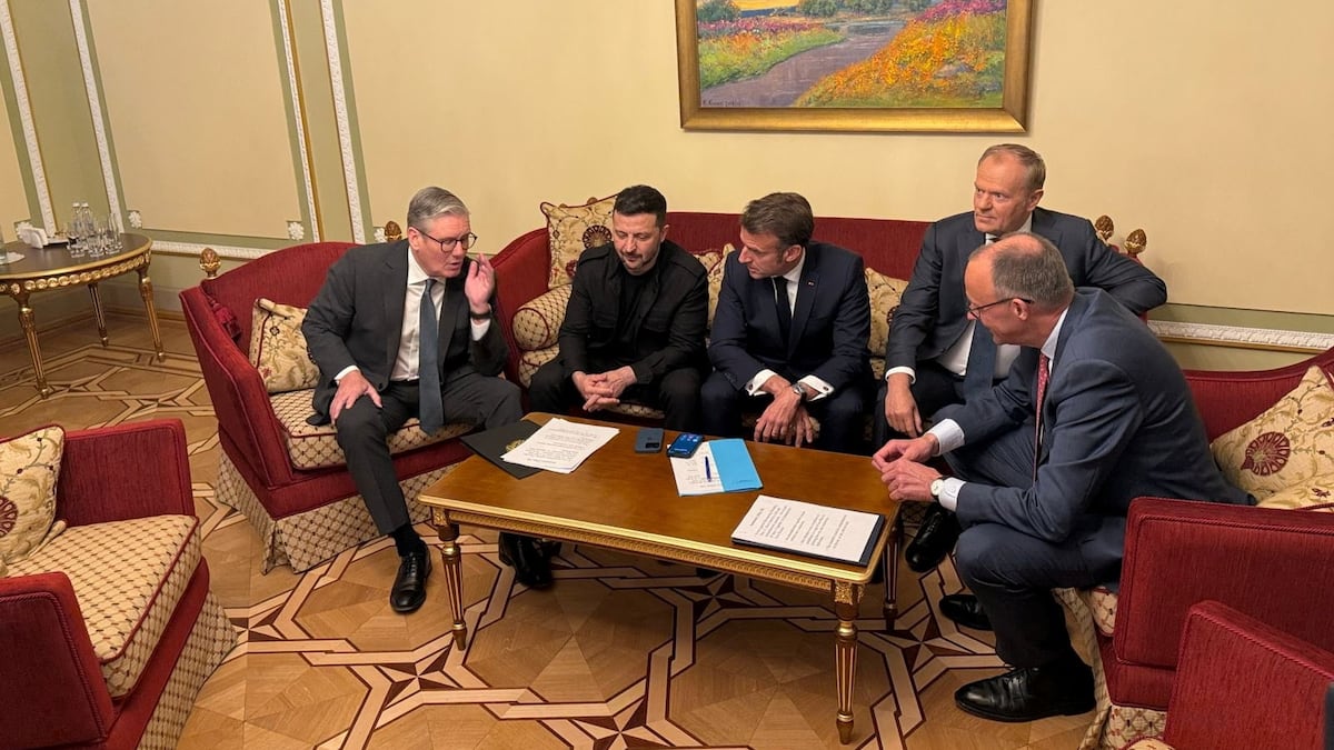 Zelenski y los líderes europeos anuncia una propuesta de alto el fuego:  «Contamos con el apoyo de EE UU»