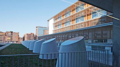 El hospital Moisès Broggi, de Sant Joan Despí.