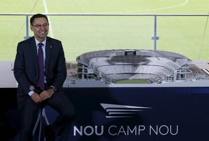 El presidente del Barcelona, Josep Maria Bartomeu. 