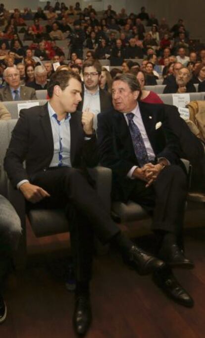 Albert Rivera junto a Francisco Vázquez