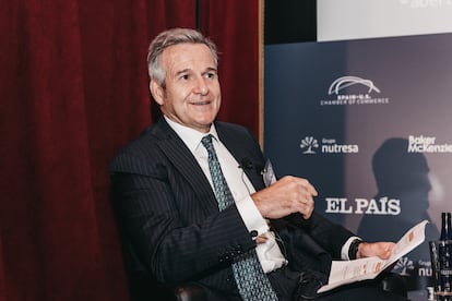 José Morán, socio y presidente del Grupo de Práctica de Energía, Minería e Infraestructuras de Baker McKenzie, durante la mesa redonda 'Building on the Inflation Reduction Act'.