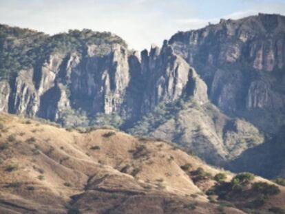 A serra de Sinaloa, berço do cartel.