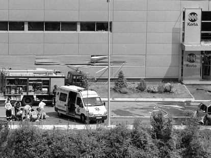 ETA asesinó con un coche bomba al empresario José María Korta en 2000 en la puerta de su casa.