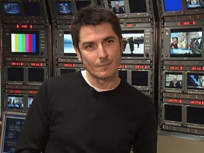 Carlos Amor, periodista de TVE.