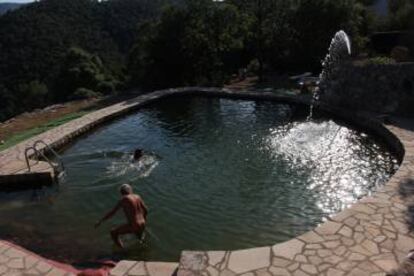 La piscina de La Bartra.