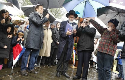 La Comunidad Judía de Madrid en el Día del Holocausto.