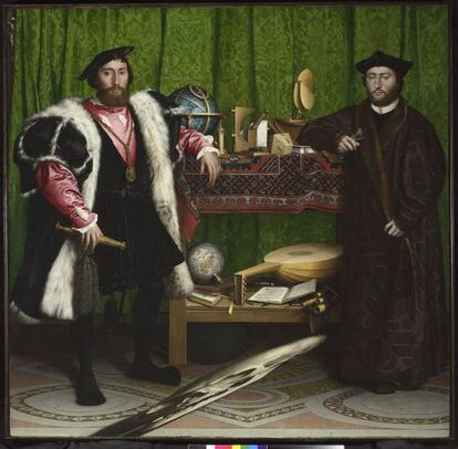 'Los embajadores' de Hans Holbein.