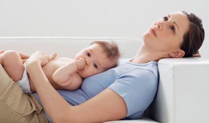 Las mujeres con depresiones anteriores son más proclives a una posparto.