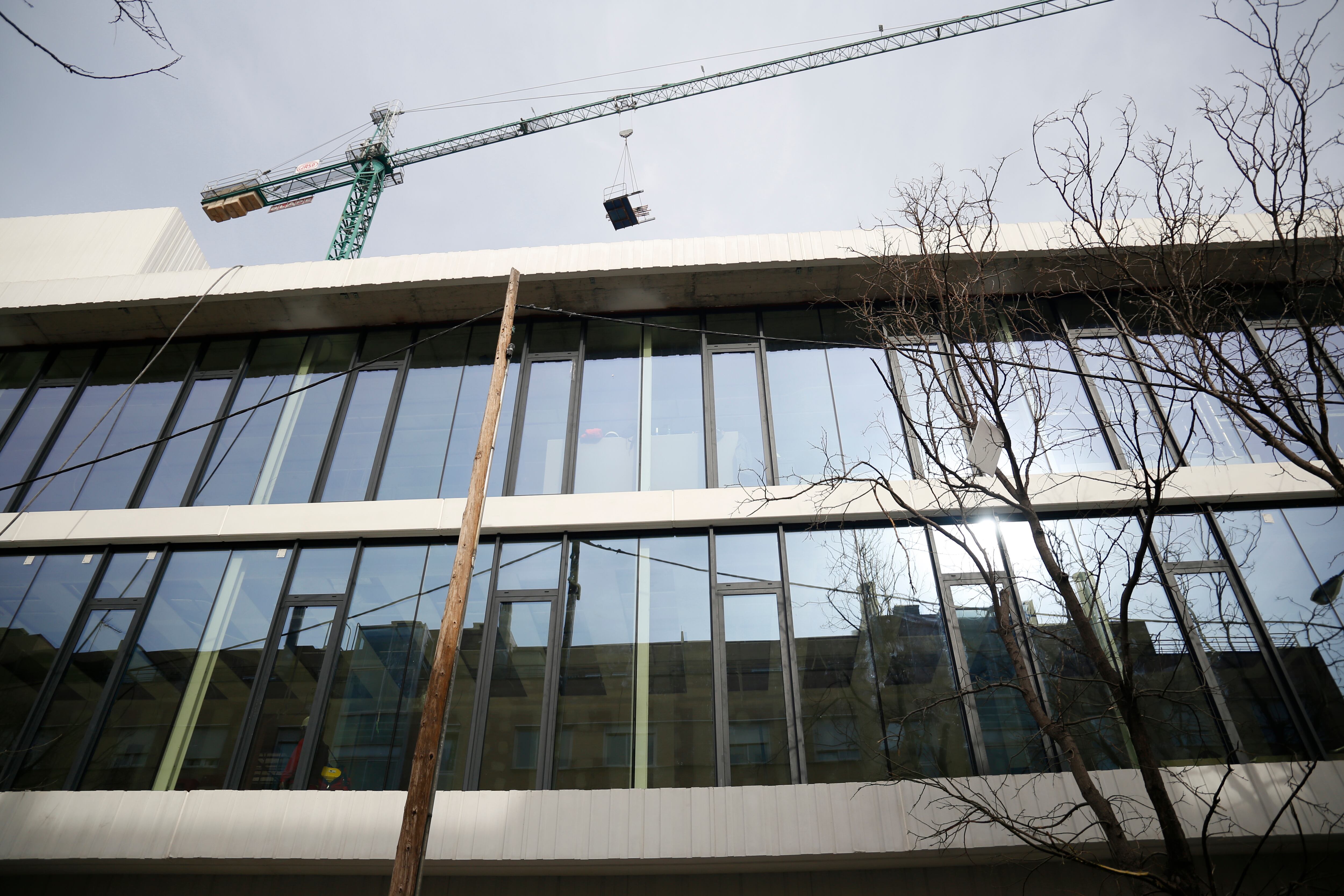 La escuela de diseño ENSE, que este jueves se convertirá en la universidad UDIT, construye un nuevo aulario en Madrid.
