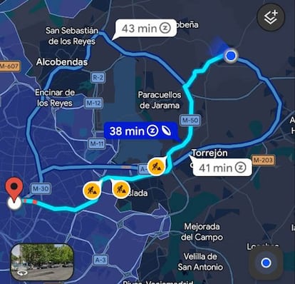 Uso de la app Google Maps