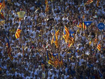 Una imagen de la Diada de Catalu&ntilde;a, el pasado 11 de septiembre. 