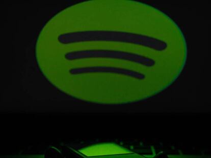 Logo verde de Spotify