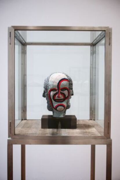 Escultura de la astista Louise Bourgeois en el Moderna Museet.