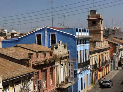 El barrio valenciano de El Cabanyal. 