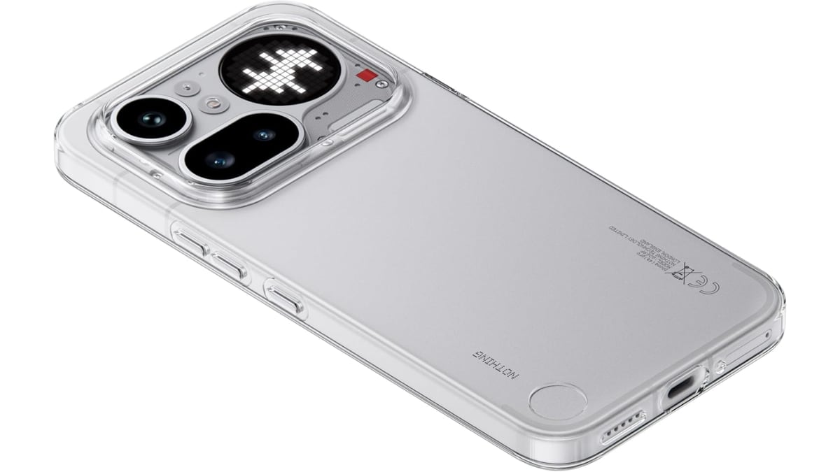 El Nothing Phone (4a) Pro cuenta con un sistema de tres cámaras.