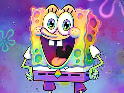 Bob Esponja.