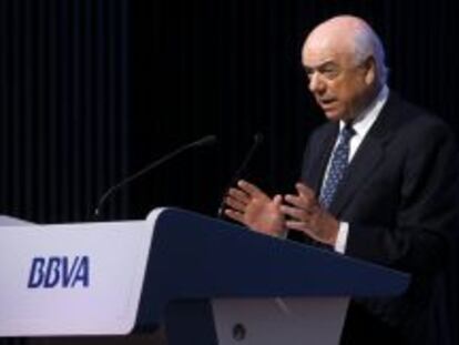 El presidente del BBVA, Francisco Gonz&aacute;lez. 