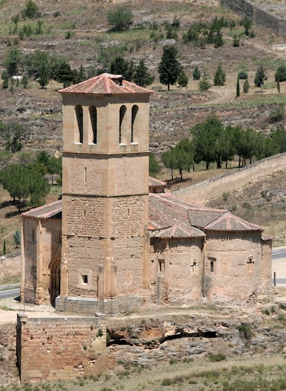 Iglesia de la Vera Cruz, en Segovia, que destaca por su originalidad, perteneció a la Orden del Santo Sepulcro.