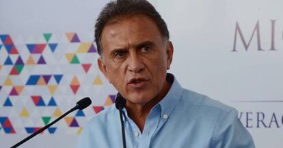 El gobenrador electo de Veracruz, Miguel Ángel Yunes