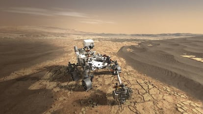 El rover Perseverance, que posará sus ruedas en Marte este 2021