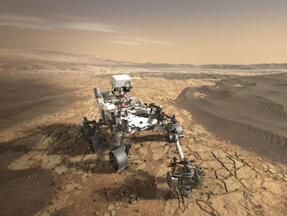 El rover Perseverance, que posará sus ruedas en Marte este 2021