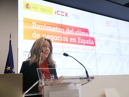 La secretaria de Estado de Comercio, Xiana Méndez.