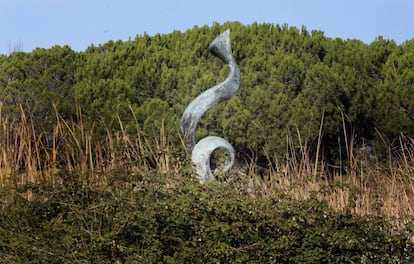 ‘The Air of Liberty,’ a monument to the victims of terrorism in Palau-Solità i Plegamans, a small community in Barcelona province, was erected in 2009.