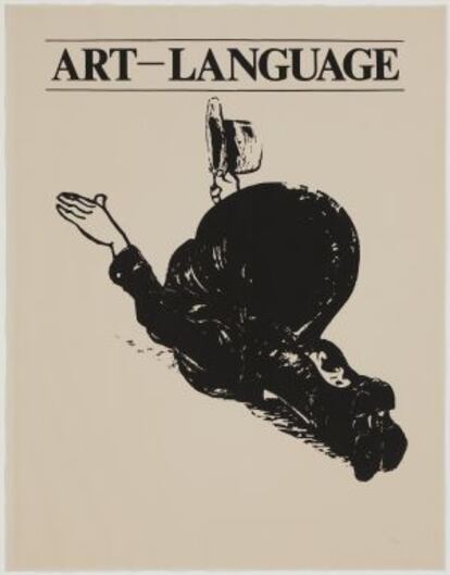 'Ten Posters: Illustrations for Art-Language' (detalle), 1977.