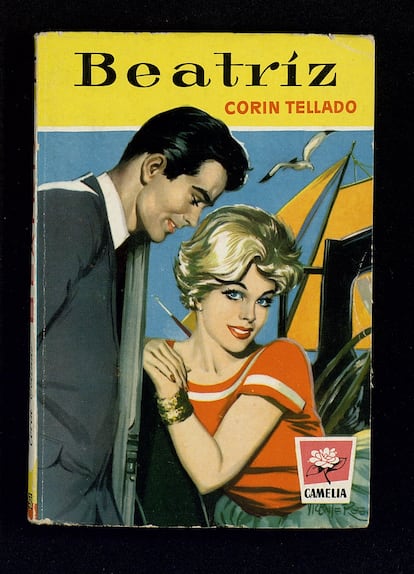 Portada del libro Beatriz, de Corín Tellado, 1960