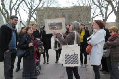 Els porxos d'en Xifré, a Pla de Palau.