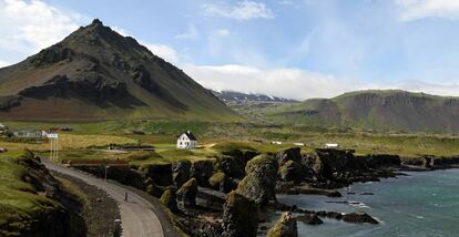 Un paisaje de Islandia.