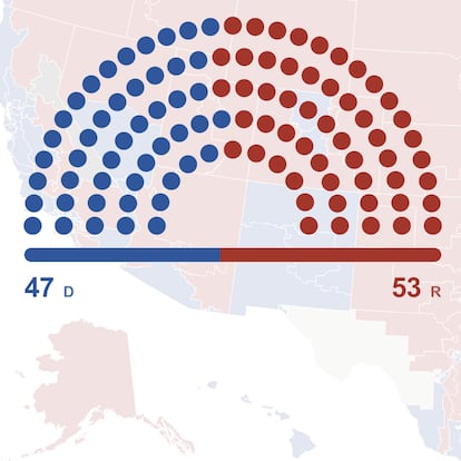 The midterms in maps: A guide to the key Senate, House and governor races