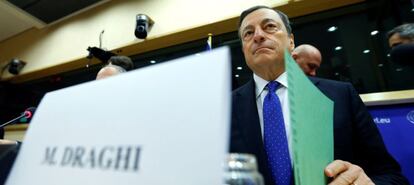 El presidente del BCE, Mario Draghi 