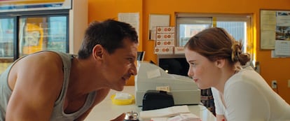 Simon Rex and Suzanna Son in ‘Red Rocket.’ 